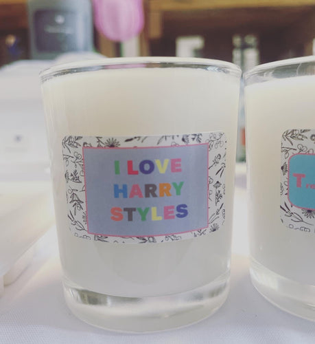 Harry Styles Candle - Love on Tour Inspired