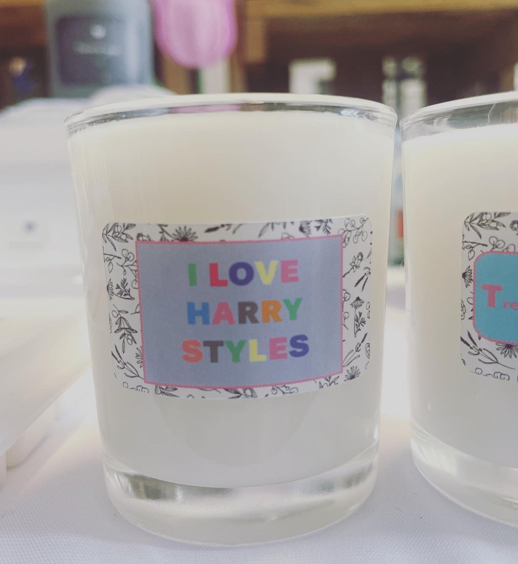 Harry Styles Candle - Love on Tour Inspired