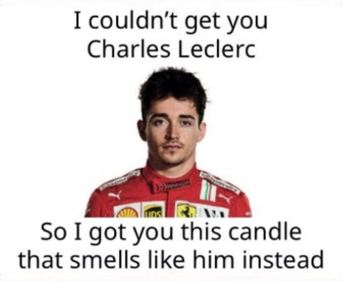 I couldn’t get you Charles Leclerc